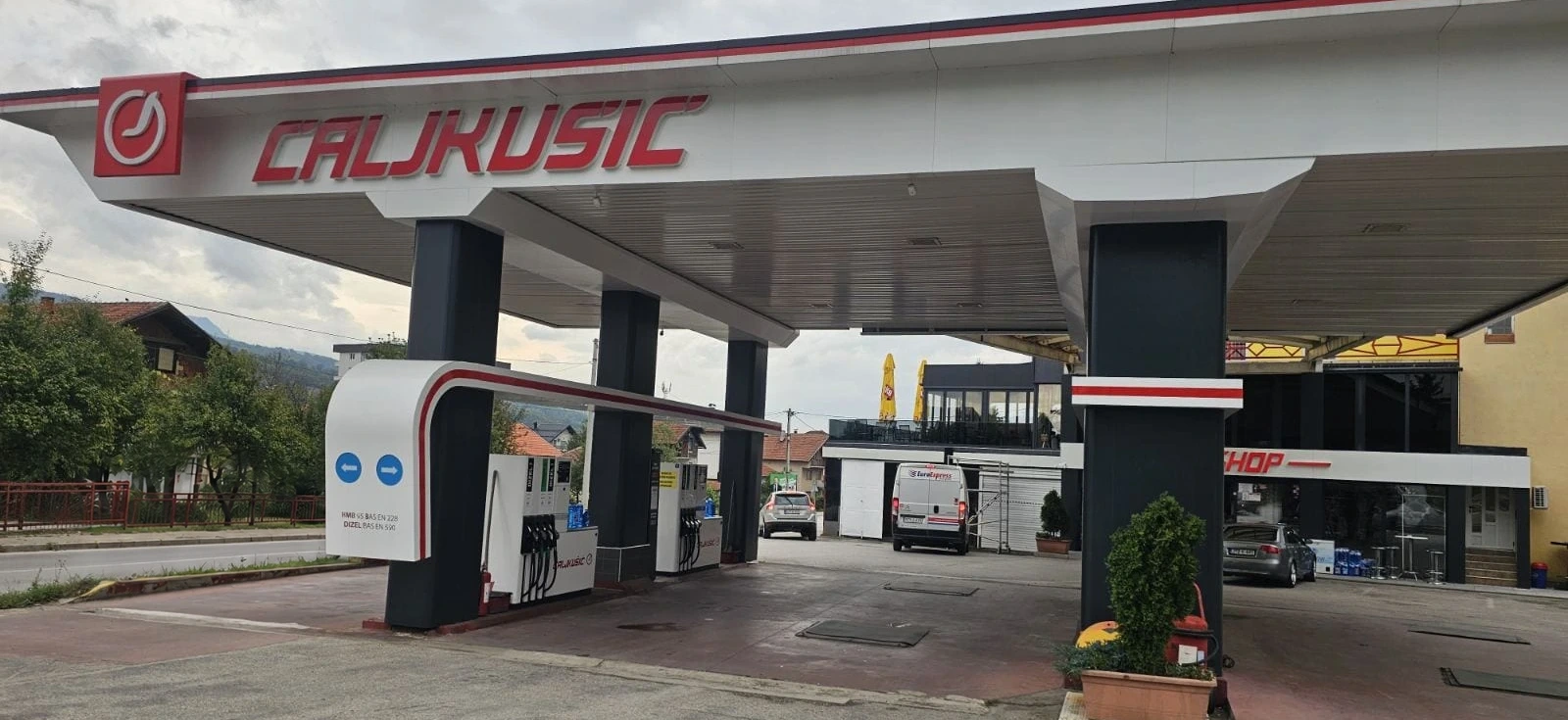 Benzinska postaja Čaljkušić u Busovači
